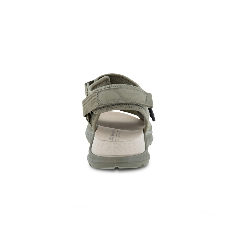 ECCO Womens Sandals Olive - Exowrap 3S Velcro - IZJ-243715